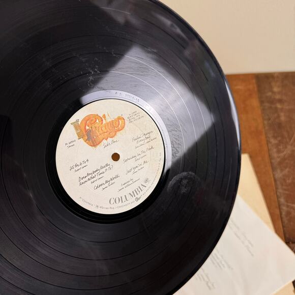 BUNDLE LOT of 3 Chicago Vintage Records 1970s Columbia Records - Picture 14 of 14